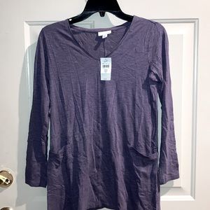 NWT Grape long-sleeved top J.Jill
